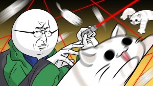 Кот и лазерная указка | Мультфильм Гуффи