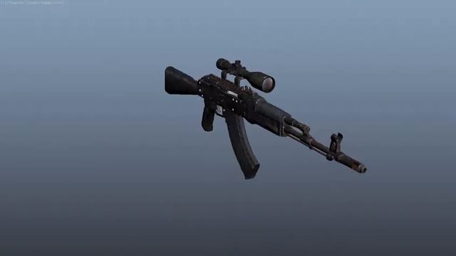 LowPolyCarabine Saiga 22 смотреть онлайн