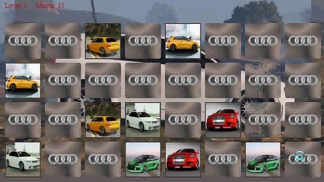 Audi a3 memory card game level3 hard mode complete 63 moves смотреть онлайн