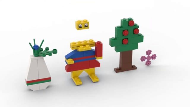 Как построить зайца, дерево, цветок из лего? #tutorial #bricklady #lego