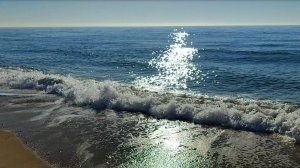 Чёрное море в январе. Анапский район.