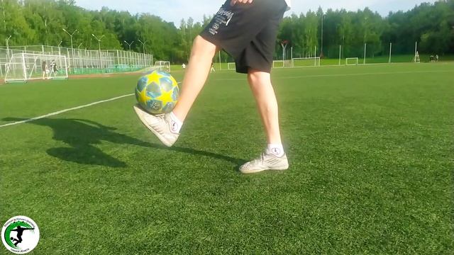 Новый флик ап. Футбольный фристайл