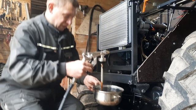 Вечный антикор.Обработка внутренней полости рамы вездехода.
