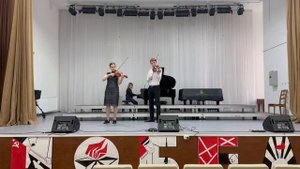 Х. Азпиазу- “El Vito”. Исполняют Обада Есфирь и Иванов Андрей. Конц. Тойшева С. Л.