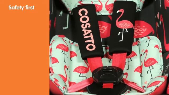 Cosatto столче за кола Hootle Flamingo Fling от www slonbalonbg com смотреть онлайн