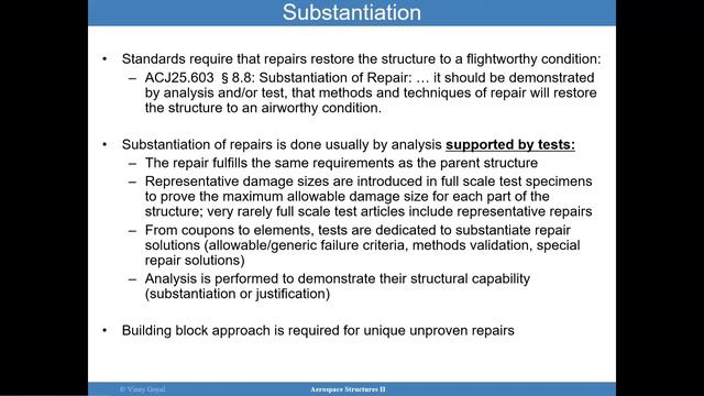 Advanced Aerospace Structures: Lecture 12 - Welds, Repairs, AM, and Topology Optimization