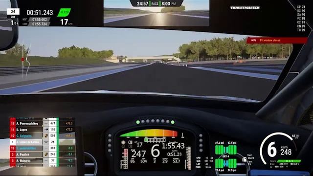 🔥 ACC гонка Взрыв скорости на Paul Ricard! Jaime López и NWS в реальном экшене! 🏎️⚡