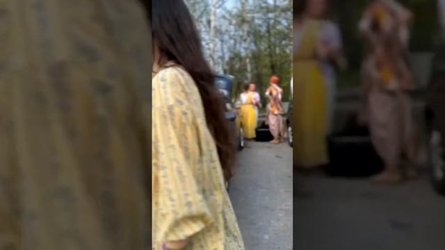 Майский 2024 харинама тур Gaura Shakti по Подмосковью. 6 городов за 10 минут / Gaura Shakti harinam смотреть онлайн