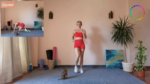 Фигура "ЯБЛОКО". Тренировка без прыжков и повтора упражнений | Natinfitness