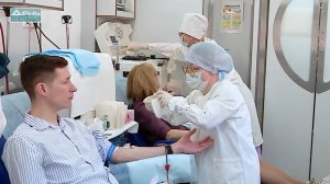 Члены Общественной палаты и сотрудники мэрии Нижнего Новгорода сдали кровь на традиционной донорской