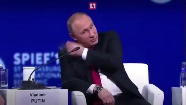Путин о футбольном фристайле в Томске (прикол)
