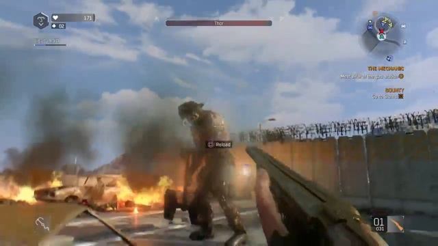 DYING LIGHT THE FOLLOWING " KID HAS MASTER SWORD" FIGHTING THOR, BEHEMOTH AND DEMOLISHER [GAMEPLAY]