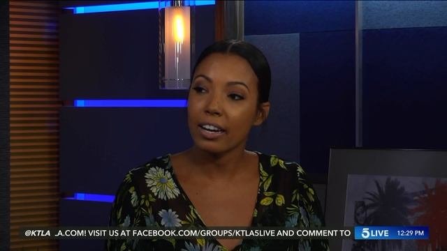 Jasmine Simpkins Co-Hosting KTLA 5 Live смотреть онлайн