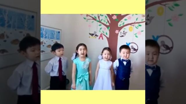 детский сад #7 Туллукчаан, с.Намцы, средняя группа "Кунчээн", песня Пермякова М.В "Саас кэллэ"