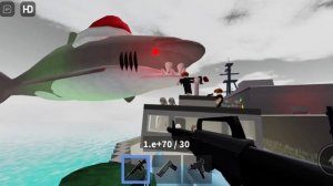 новогодняя охота на мегалодона