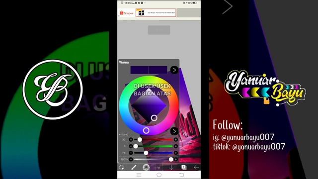 Tutorial menggambar background anime di APK Ibis Paint X bagi "PEMULA" смотреть онлайн