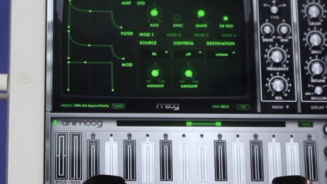 CookUp on the MPC Live using External Gear =Korg Triton + Animoog iOS смотреть онлайн