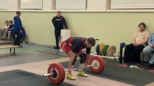 Выполнил официально КМС по тяжёлой атлетике на областных соревнованиях.