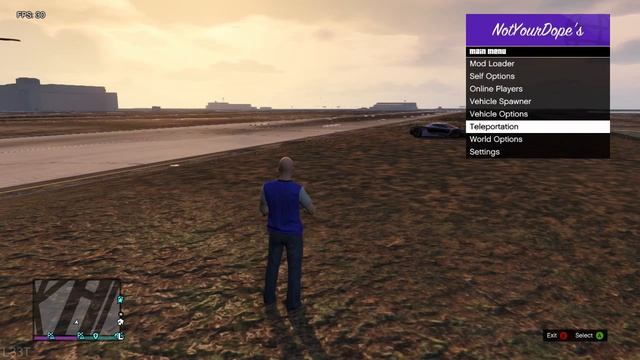 GTA 5 | NotYourDope v2 Script Mod Menu - Xbox 360/PS3