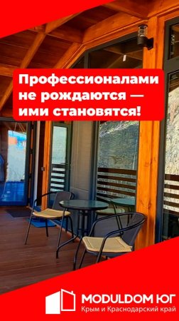 Профессионалами не рождаются ими становятся