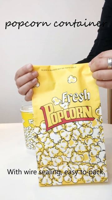 Popcorn bucket or popcorn bag? Which one do you like? смотреть онлайн
