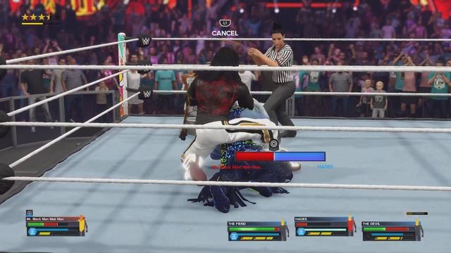 Mr. Black Man Mak Man vs The Fiend, Hades & Satan | 1v3 Elim | If Mak Man Wins He Comes Back 2 Life смотреть онлайн