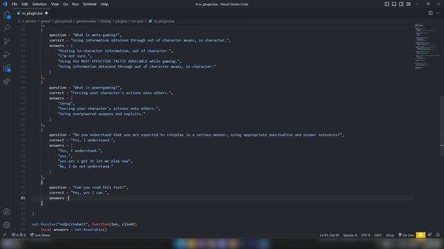 Garry's Mod  |  Helix RP Intro Quiz Plugin Showcase смотреть онлайн