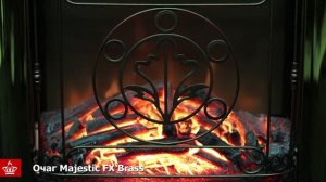 Очаг для электрокамина Royal Flame Majestic FX Brass