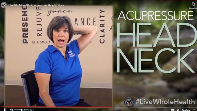 Acupressure for head and neck relief - Is poor posture or stress causing your head to pound? смотреть онлайн