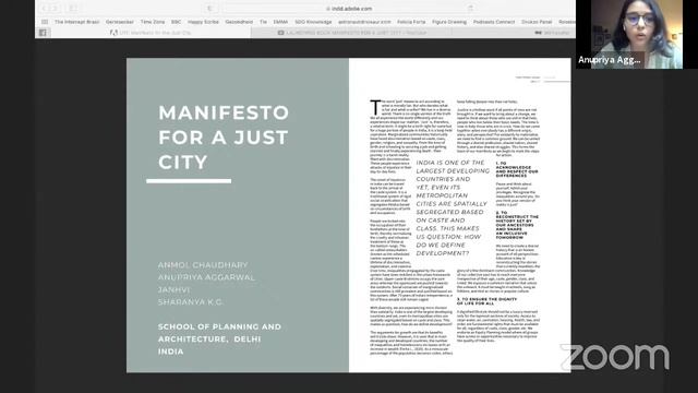 LAUNCHING BOOK MANIFESTO FOR A JUST CITY 2020 Edition