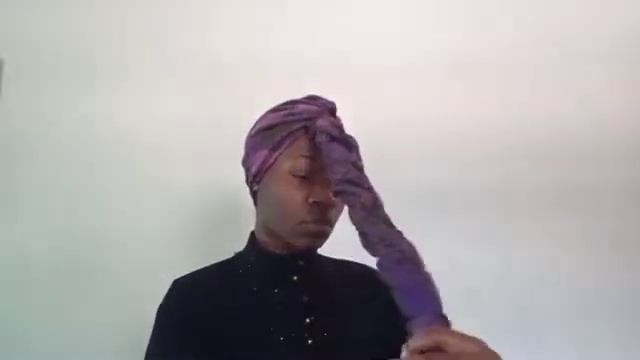 Simple headwrap tutorial смотреть онлайн