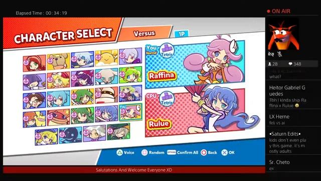 Puyo Puyo Tetris HardCore Ai Let's try Road to PPT 2 Hype