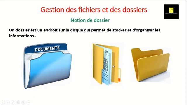 les logiciels - le système d'exploitation : définition et environnement graphique |( darija)