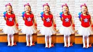 Song for Kids Five little Babies Jumping on the bed | Mishel and her friends Learn Numbers