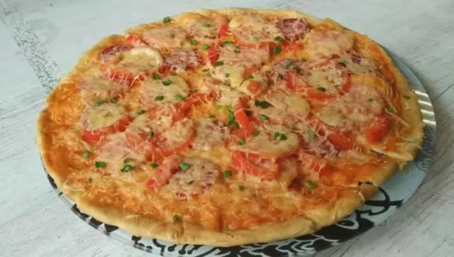 Пицца на бездрожжевом тесте смотреть онлайн