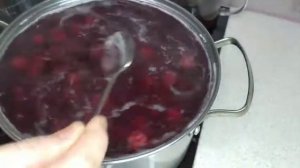 МОРС из замороженной вишни!