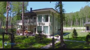 Двухэтажный дом из клееного бруса по проекту М291