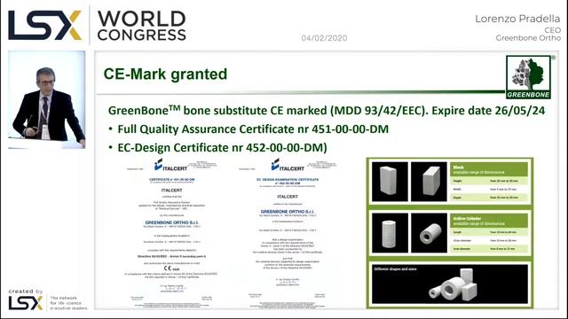 LSX World Congress 2020 Presentations - Greenbone Ortho смотреть онлайн