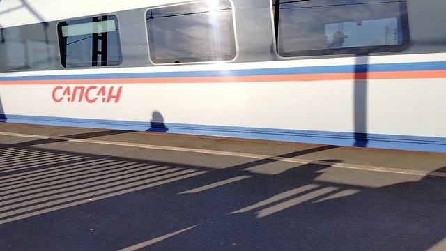 16 апреляВысокоскоростной Электропоезд Сапсан ЭВС1-19 Следует с резервом Сортировочная ИмениМорозова
