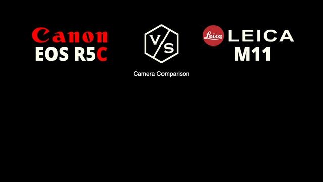 Canon EOS R5C vs LEICA M11