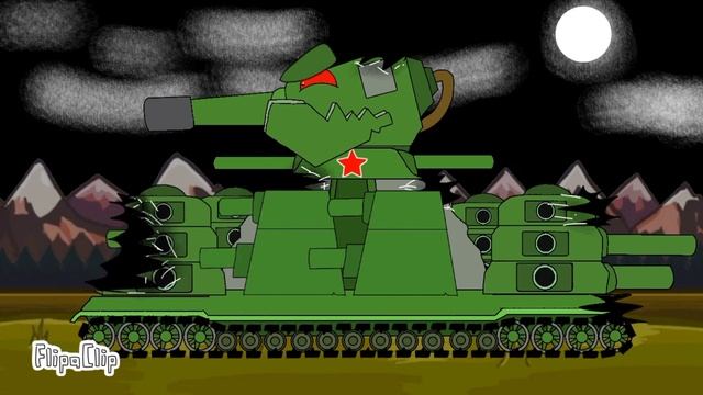 5.1 KV-44m vs Ratter german cartoon about tank