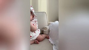 Муслиновый комплект для девочки.mp4