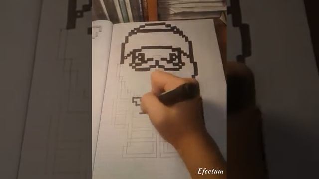 Дід Мороз по клітинках. смотреть онлайн