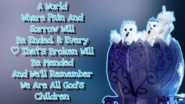 Snow Owls Perform The Prayer By Andrea Bocelli  Celine Dion Lyrics  The Masked Singer