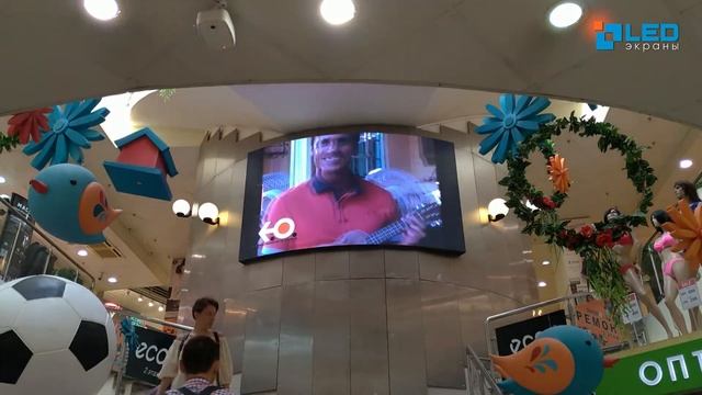 Видеоэкран для помещения, г. Москва, Р3 смотреть онлайн