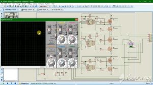 Proteus bldc circuit
