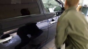Полировка царапин машинкой с ходом 21 мм