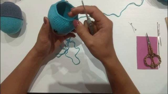 МК.. ЖИРАФИК КРЮЧКОМ ...ЗАКЛЮЧИТЕЛЬНАЯ ЧАСТЬ...