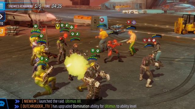 War - 328k Hydra 2 vs 523k Defenders - Marvel Strike Force смотреть онлайн