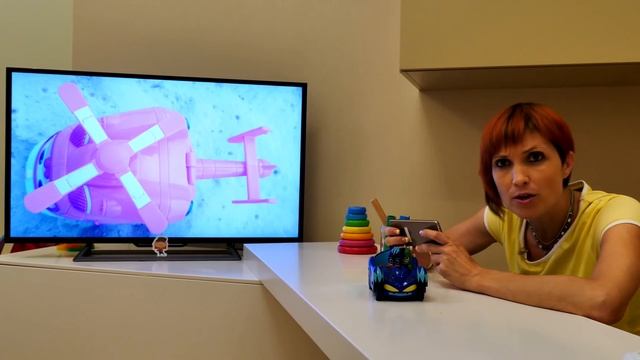 Герои в Масках и Маквин в гостях у Маши - Учим буквы В и М смотреть онлайн